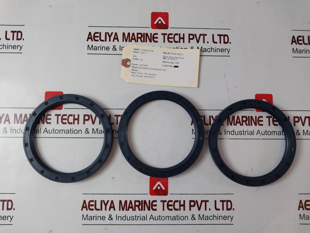 Lot of 2x Huisman 2027598 Radial Oil Seal