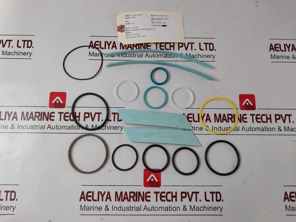 Huisman Equipment 2032561 Seal Set Kit
