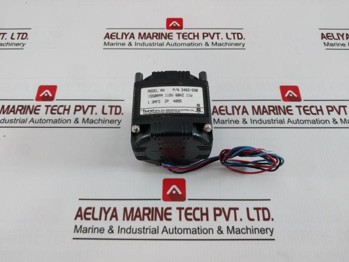 Hurst 2462-590 Motor Kn, 115V 60Hz 11W 1550Rpm 1.3Mfd Zp 4895