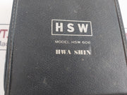 Hwa Shin Hs-606 Battery Tester