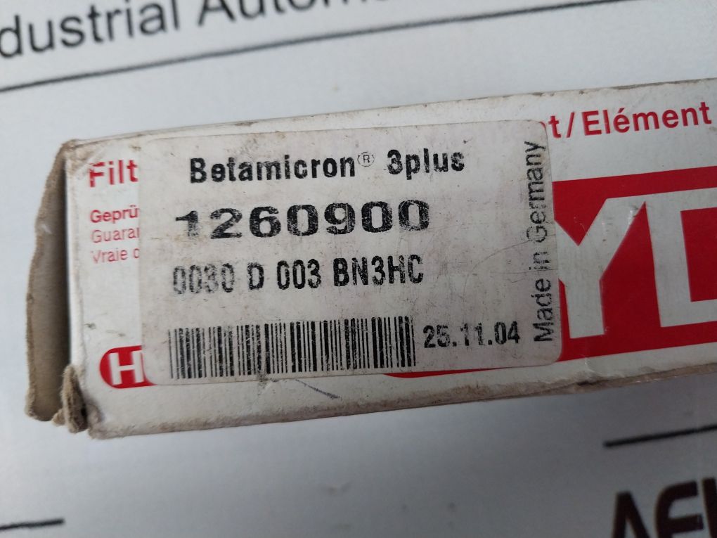 Hydac 0030D003Bn3Hc Filter Element