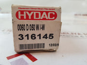 Hydac 0060 d 050 w/-w pressure filter mdf 60 g