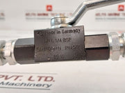 Hydac 3154855 Valve With Gauge