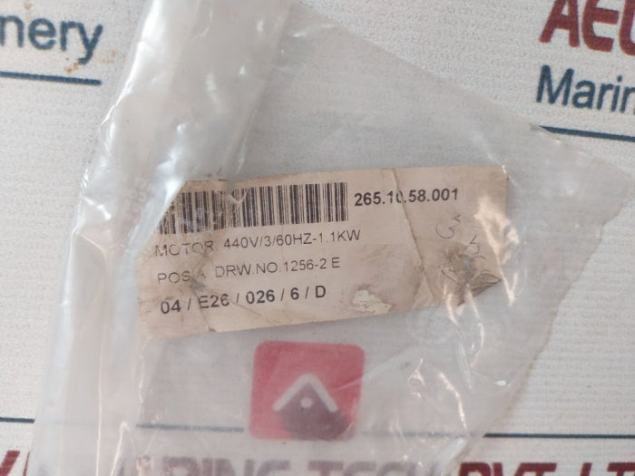 Hydac G 80C4 397009 Motor 230/400V