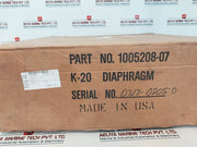 Hydril 16-0101-00237 Diaphragm K20 Hydrogenated 1005208-07