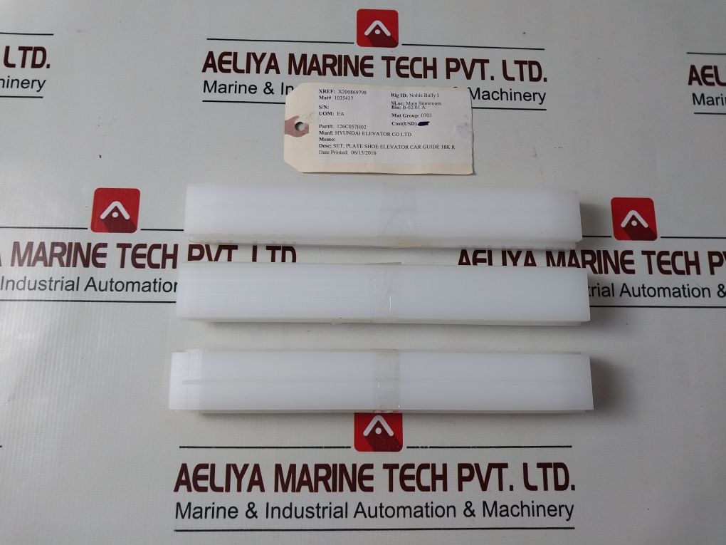 Lot of 12x Hyundai 126C057H02 Elevator Guide Shoe For Car