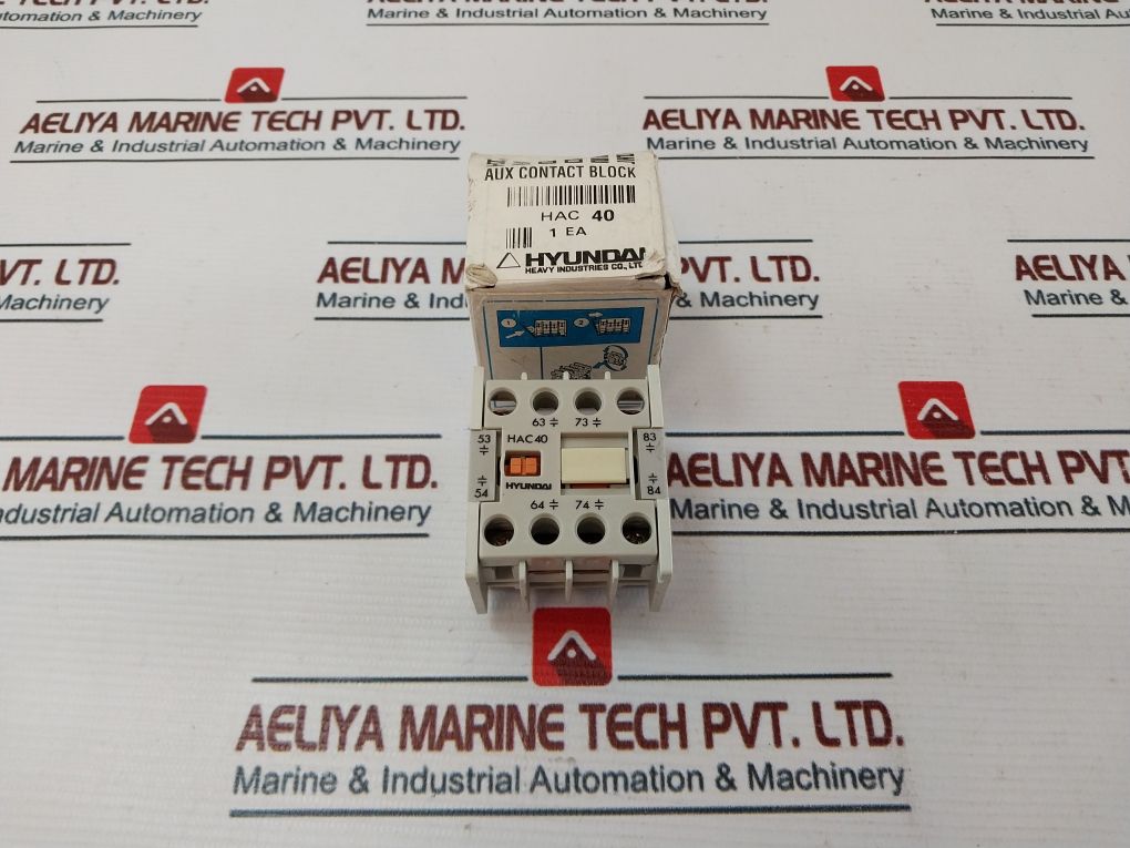 Hyundai Hac 40 Auxiliary Contact Block 16A 750V