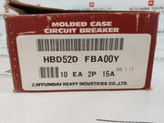 Hyundai Hbd-52D Molded Case Circuit Breaker 15A