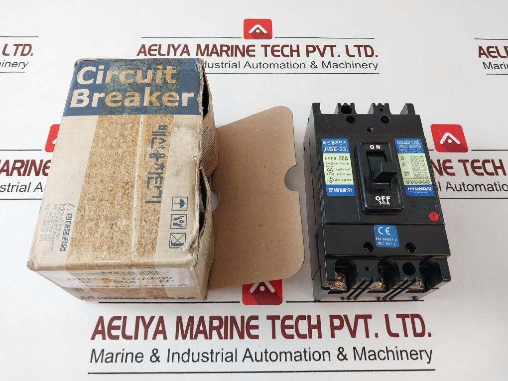 Hyundai Hbe-53 Molded Case Circuit Breaker