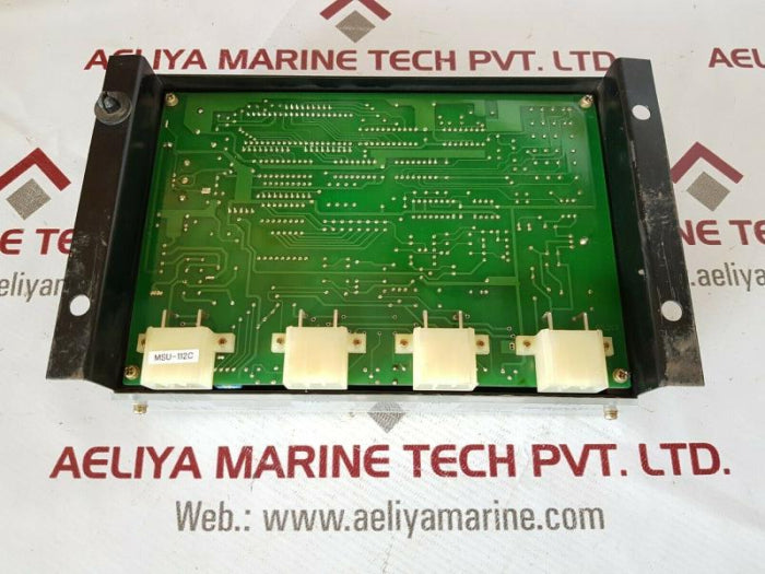 Hyundai Heem-2 Msu-112C Motor Auto Control Unit Msu-112C – Aeliya Marine