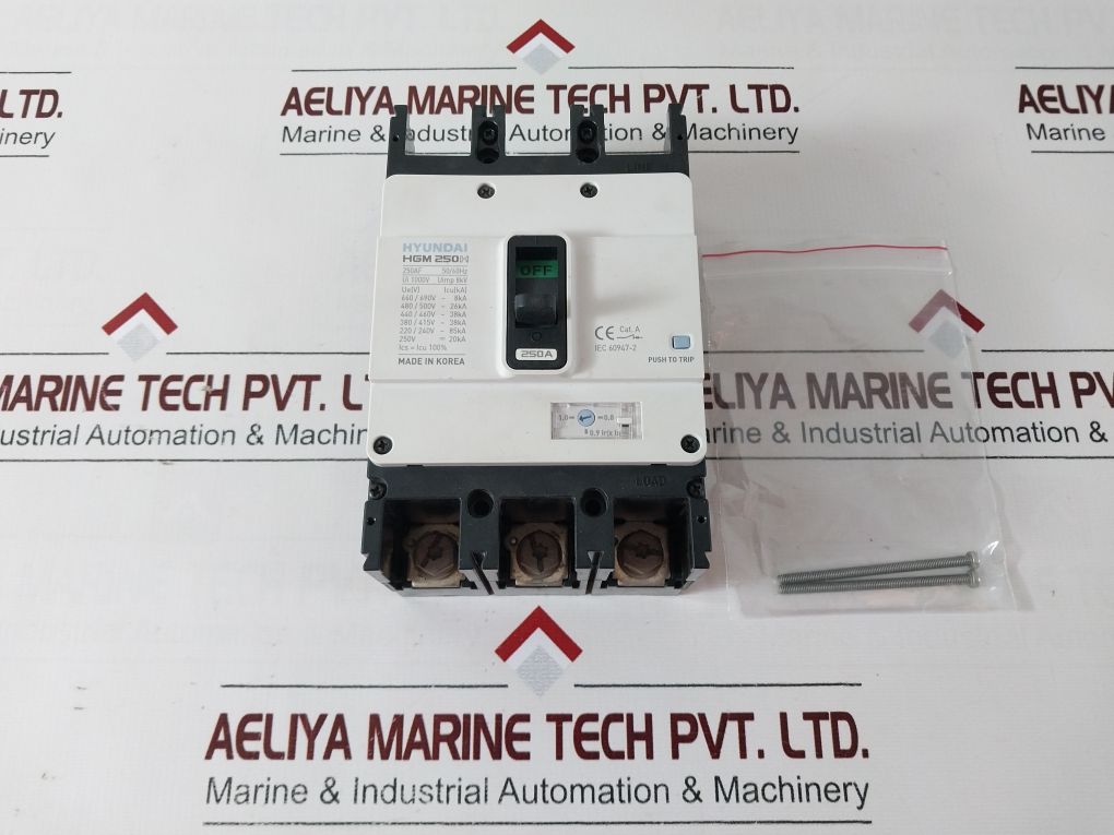 Hyundai Hgm250H Molded Case Circuit Breaker