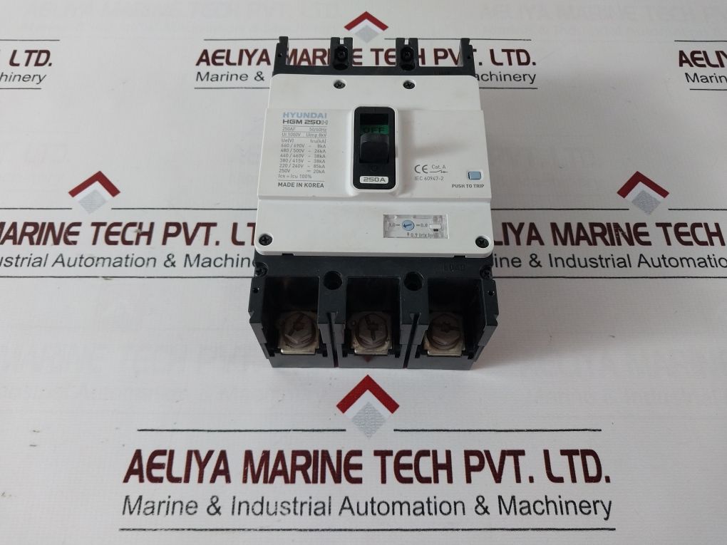 Hyundai Hgm250H Molded Case Circuit Breaker