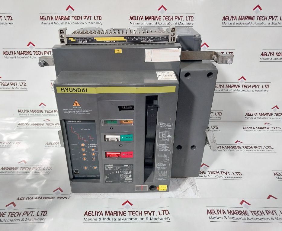 Hyundai Hian 06 4 Poles Air Circuit Breaker 630A 1000V