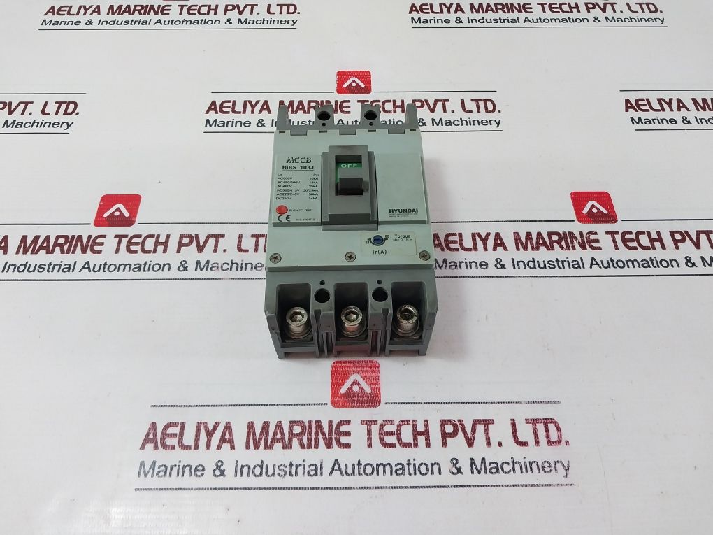 Hyundai Hibs 103J Molded Case Circuit Breaker 80A