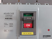 Hyundai Hisd 803 Molded Case Circuit Breaker 800A 690V