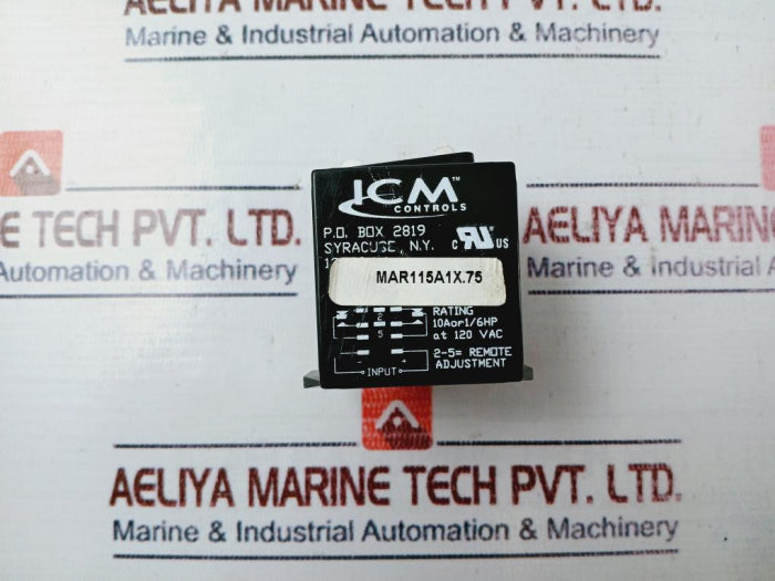 Icm Mar115A1X.75 Relay 120 Vac