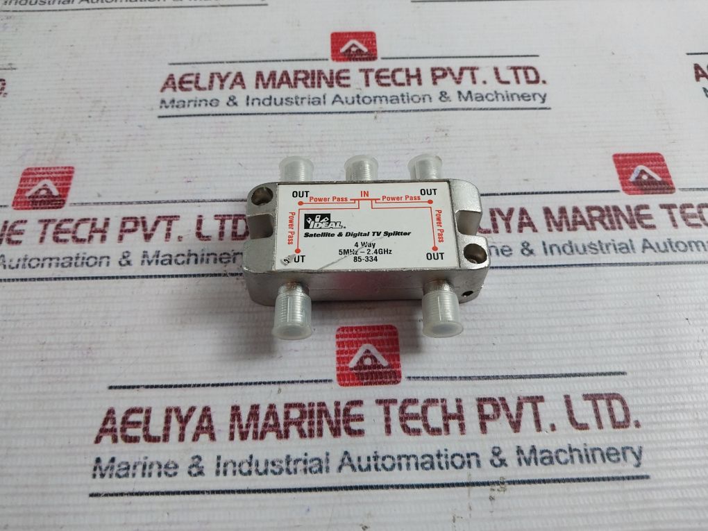 Ideal 85-334 4 Way Satellite & Digital Tv Splitter