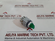 Idec asln33320ng 3 position switch led green