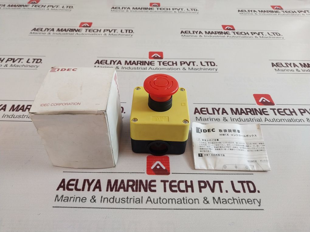 Idec Hw1X-bv401R Emergency Stop Switch