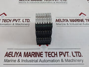 Lot Of 7X Idec RV8H-L-AD220 Relay with Socket 220-240V AC/DC