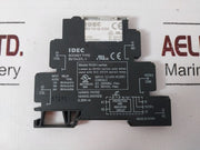 Lot of 2X Idec RV1H-G-D24 Relay with Socket SV1H-07L-1RV8H 12-24V AC/DC