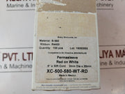 Idxpert Xc-500-580-wt-rd Outdoor Vinyl Label Tape/Cartridge