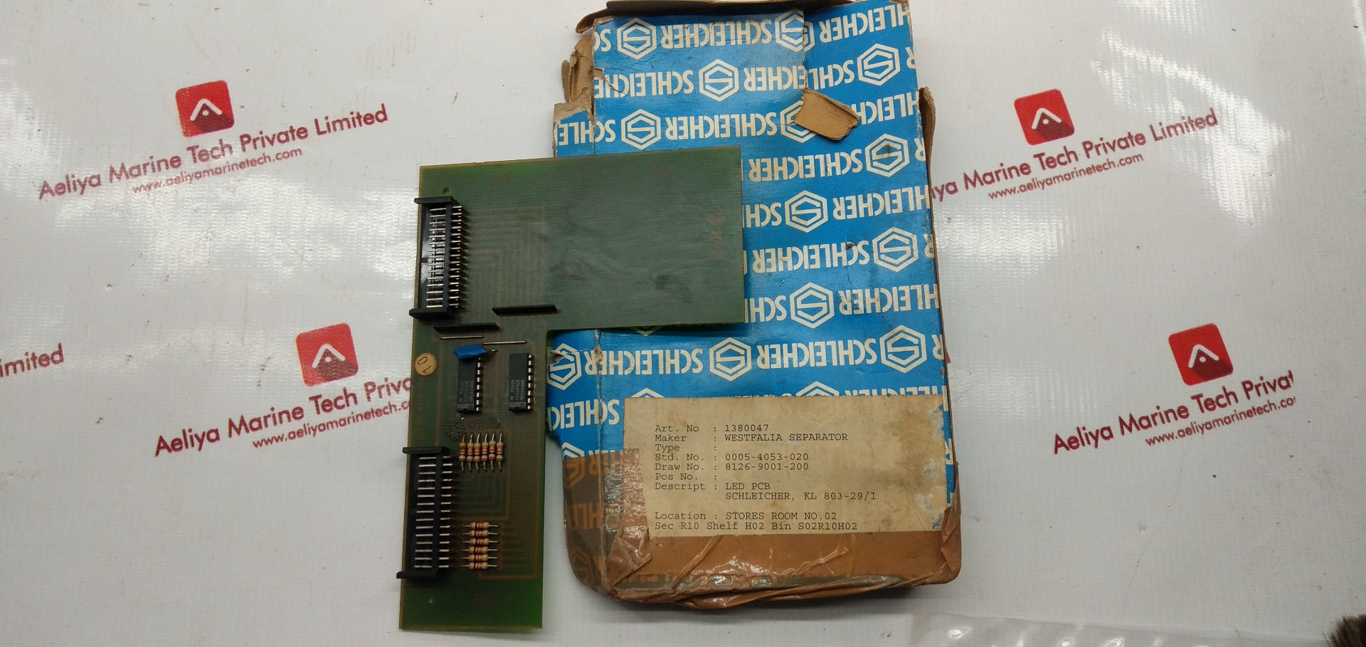 Schleicher Kl 803-29/I Pcb Card Printed Circuit Board 1380047