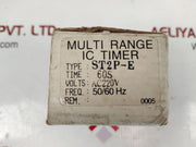 St2P-e Multi Range Ic Timer 0-60Sec 1A 220Vac 50/60Hz