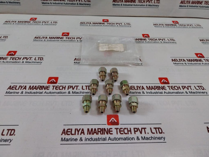 Impa 73 31 09 Straight Connector Eo-ge-12 Lbsp 1/4” Steel