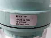 Impa 792068 Lamp Holder Marine Watertight Wall Light Wb-2M Fe26