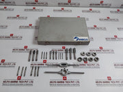 Ineco 025.880353 Taps & Round Dies Set 25.4X9.5 M 3-12 W 1/16-1/2 M8X1.25