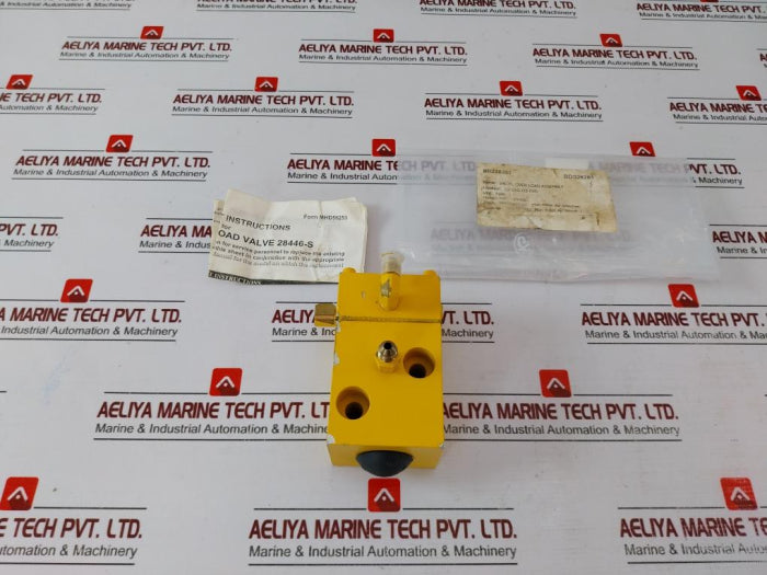 Ingersoll-rand 28446S Delta P Overload Valve 