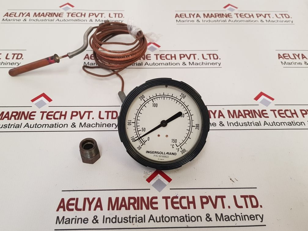 Ingersoll-rand 39166822 Temperature Gauge 0-150C 30-300F