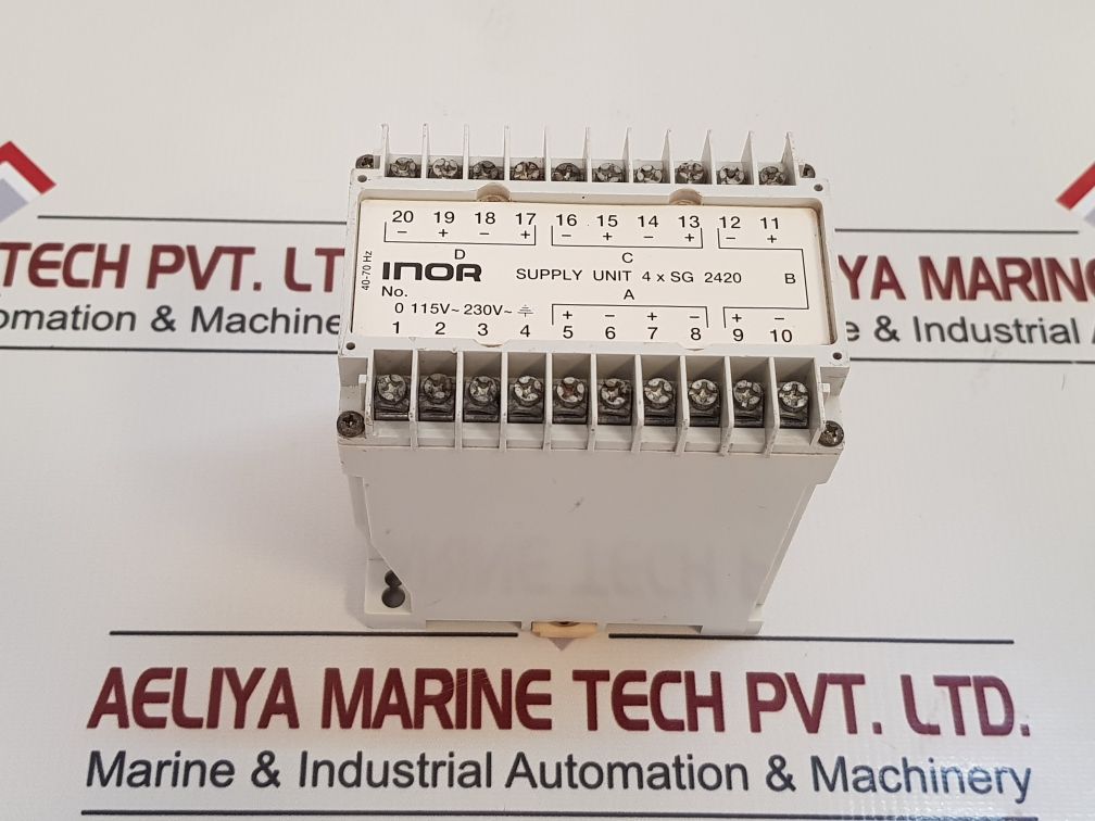 Inor 70Trs00006 Supply Unit 24V 40-70 Hz