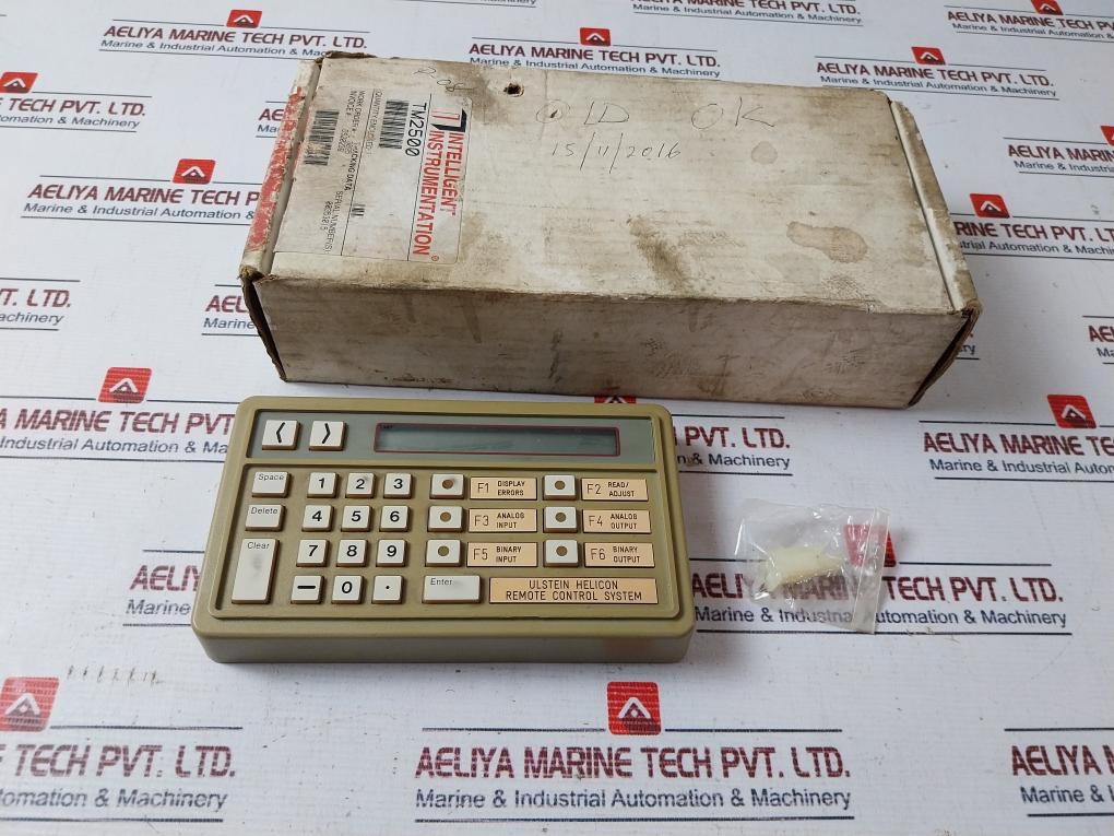 Intelligent Instrumentation Tm2500 Terminal Operator Interface