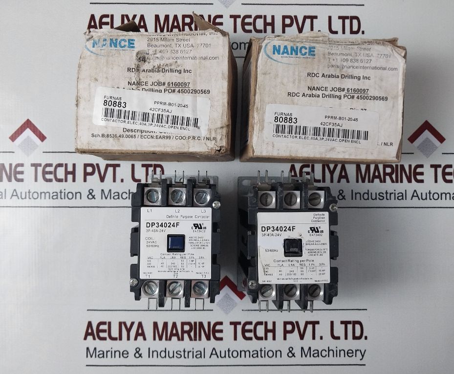 Irp Dp34024F Definite Purpose Contactor 3P-40A-24V
