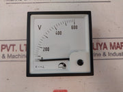 Iskra Fq0207 Analog Voltmeter