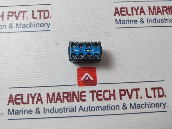 Iskra Nd4C-22 Auxiliary Contact For Contactor