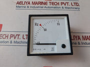 Iskra Zq0207 Pointer Frequency Meter 45-55 Hz
