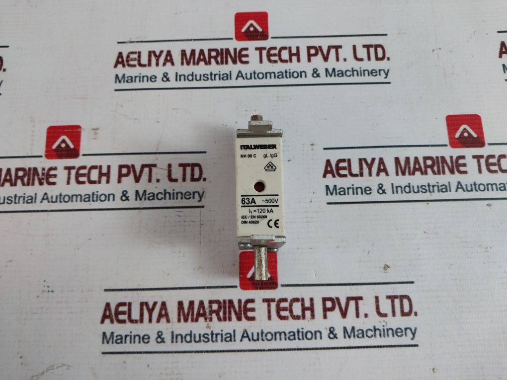 Italweber Din 43620 Power Fuse Nh 00 C Gl/Gg 63A~500V