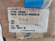 Itt 162P42C6Hn Differential Pressure Switch