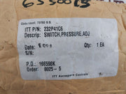 Itt 232P41C6 Adjustable Pressure Switch 50 To 275 Psig