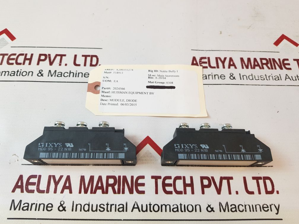 Ixys Mdd 95-22 N1B Diode Module/Power Module