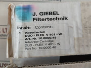 J.Giebel Filtertechnik Duo-plex V 40-w, Duo-plex V 401-w Absorber Kit