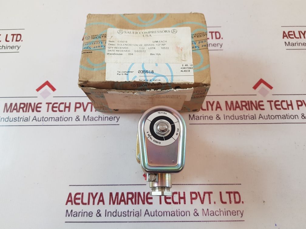 J.p.sauer & sohn 035618 solenoid valve