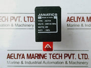 Janatics Ac11A Solenoid Coil 220Vac 50Hz 6W 100% Duty