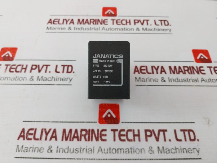 Janatics Dc12W Solenoid Coil Valve 24V Dc 8W