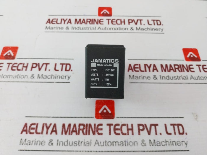 Janatics Dc12W Solenoid Valve 24V Dc