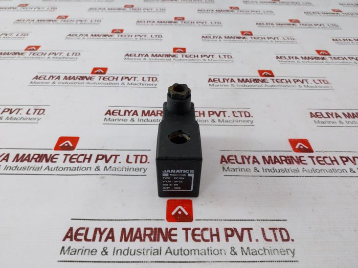 Janatics Dc12W Solenoid Valve Coil Pneumatic 24V Dc, Watts 8W