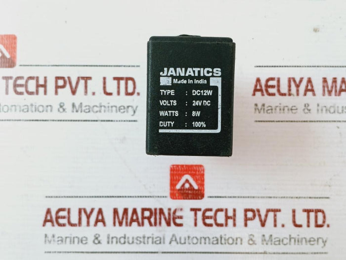 Janatics Dc12W Solenoid Valves 24V Dc 100%, 8W